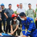 湘中表面处理产业园举行多科目应急救援实战演练