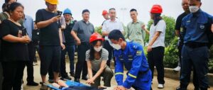 湘中表面处理产业园举行多科目应急救援实战演练