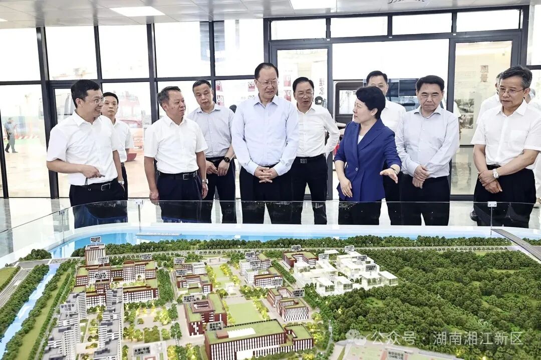 毛伟明调研湘江科学城建设情况